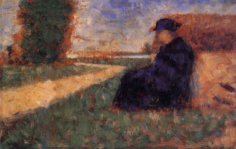 Georges Seurat Personality in the Landscape